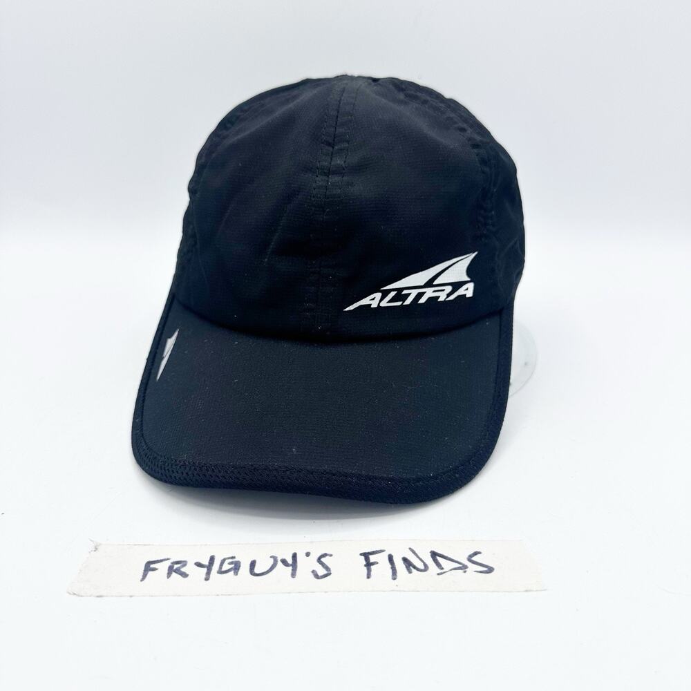 Altra Unisex Hat Cap Running Training Lightweight Zero Limits Black One Size